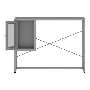 Bureau Sund Acier 75x100x50 cm Gris [en.casa]