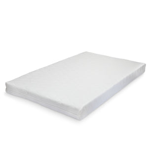 Lit superposé en métal Soppsar avec 2 matelas 200x90 cm Argent [en.casa]