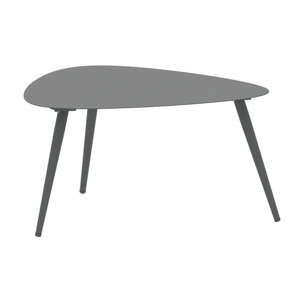 Lot de 2 tables basses Aymavilles gigognes gris anthracite casa.pro