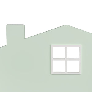 Étagère pour enfants Vipsali 106x60x12 cm Vert menthe/Blanc [en.casa]