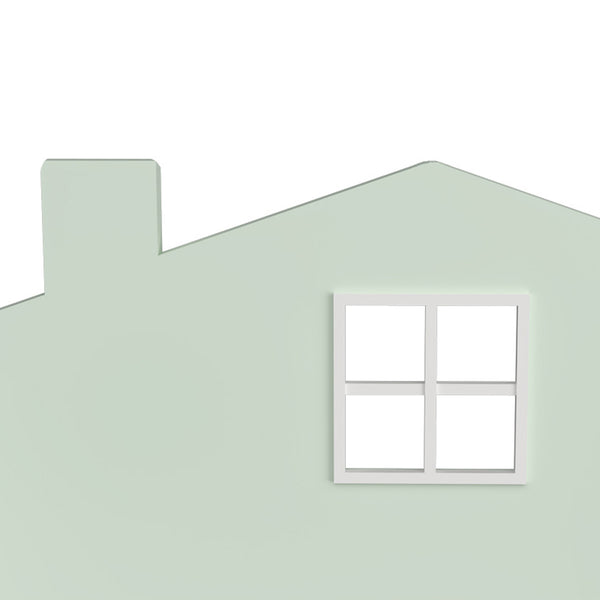 Étagère pour enfants Vipsali 106x60x12 cm Vert menthe/Blanc [en.casa]