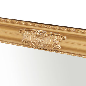 Miroir mural Punkalaidun de style baroque 80x60 cm couleur or [en.casa]