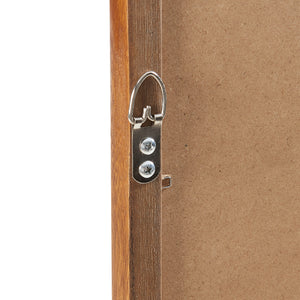 Miroir mural Ristijarvi 120 x 40 cm marron [en.casa] 