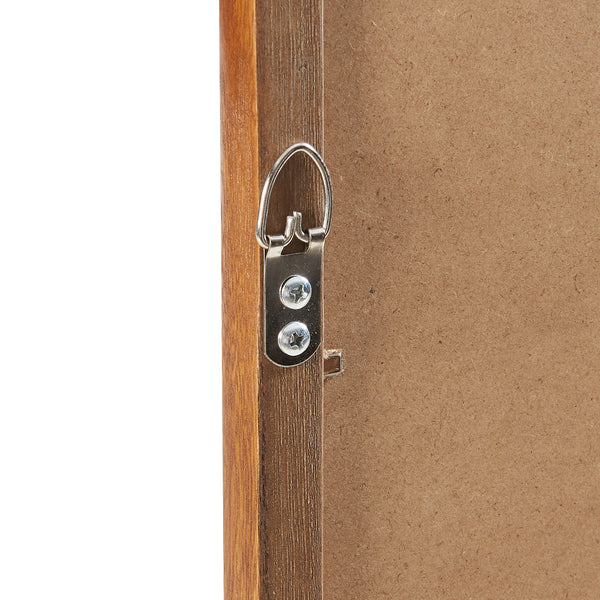 Miroir mural Ristijarvi 120 x 40 cm marron [en.casa] 