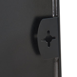 Miroir mural Tarvindak 120x40 cm Noir [en.casa]