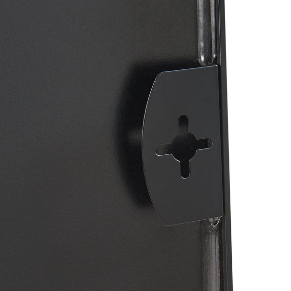 Miroir mural Tarvindak 120x40 cm Noir [en.casa]