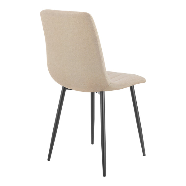 Ensemble de salle à manger Hemnes pour 4 personnes effet chêne / marron clair [en.casa] 