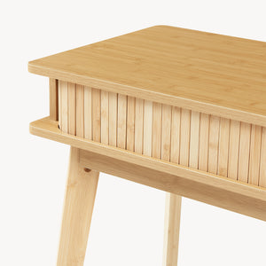 Table console Tysvær 110 x 40 x 78 cm bambou [en.casa]