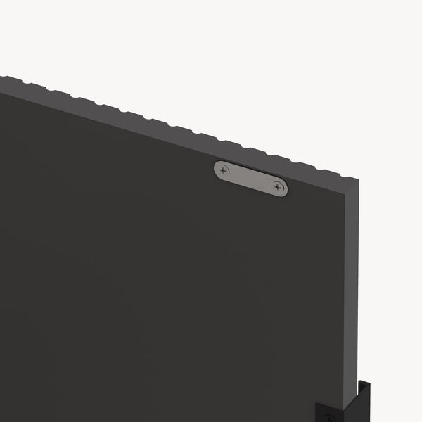 Meuble TV Trömi 150 x 40 x 43 cm effet chêne gris [en.casa]