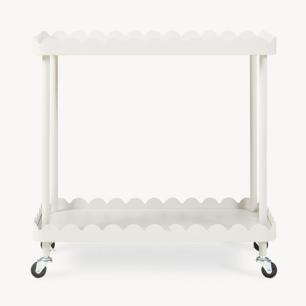 Desserte à roulettes Bolmanralu 60 x 60,5 x 31 cm gris [en.casa]
