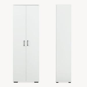 Armoire Chalvefted 175x60x35 cm Blanc [en.casa]