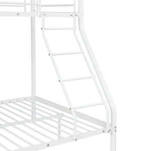 Lit superposé en métal Sortland 200x140/90 cm avec matelas [neu.haus]