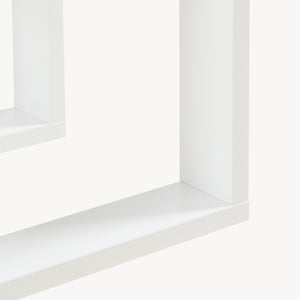 Table d'appoint Thyholm 55x30x30 cm Blanc [en.casa]