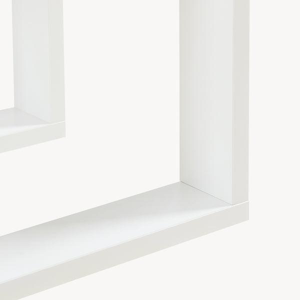 Table d'appoint Thyholm 55x30x30 cm Blanc [en.casa]