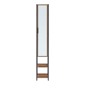 Ensemble de meubles de salle de bain Namsskogan 4 pièces, aspect noyer [en.casa]