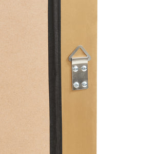 Miroir mural Punkalaidun de style baroque 80x60 cm couleur or [en.casa]