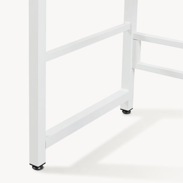Étagère pour lave-linge Hökangend 105 x 73 x 63 cm blanc [en.casa]