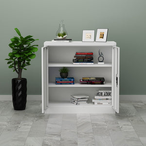 Armoire à dossiers Molise 90x40x90cm acier en différentes couleurs [en.casa] - premiumXL