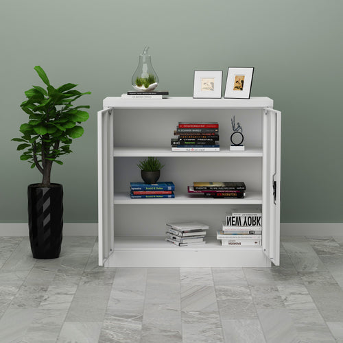 Armoire à dossiers Molise 90x40x90cm acier en différentes couleurs [en.casa] - premiumXL