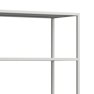 Armoire de bureau Hailuoto acier gris clair [en.casa]
