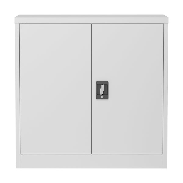 Armoire de bureau Molise acier laqué 90 x 40 x 90 cm [en.casa]