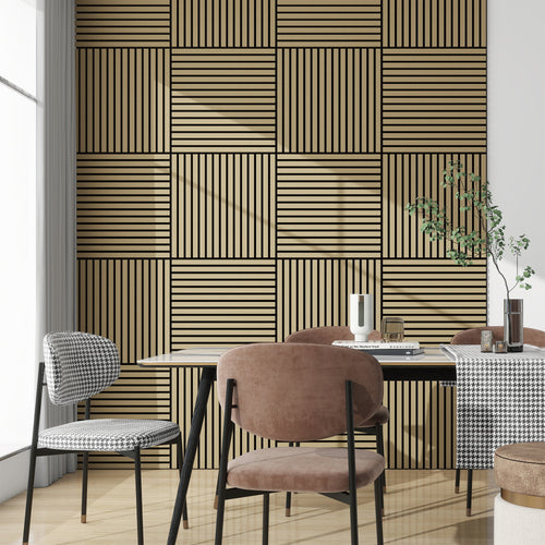 Lot de 4 panneaux acoustiques Vang 1,44 m²  NEU.HOLZ