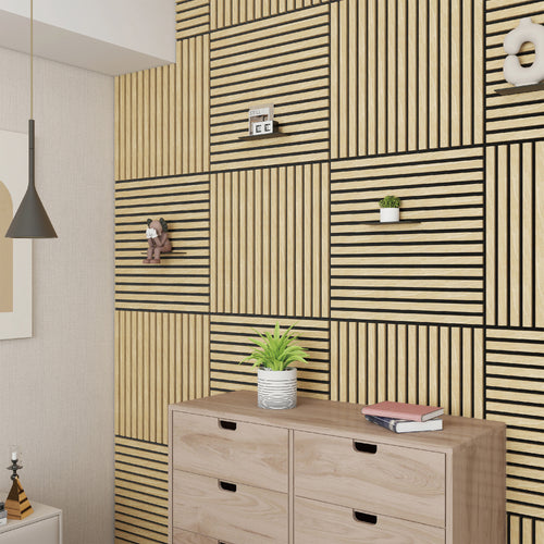 Panneau mural acoustique Vang 60x60 cm [NEU.BOIS]