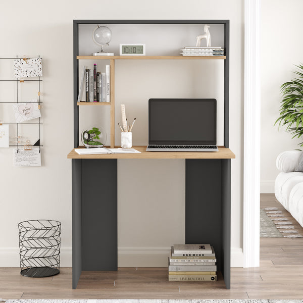 Bureau Tópisa 149 x 90 x 52 cm [en.casa]