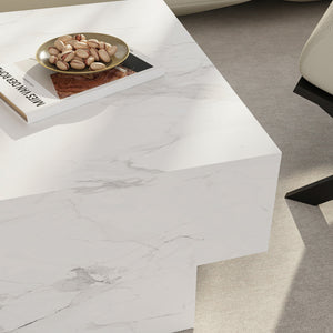 Table basse extensible Lens 80 x 60 x 36 cm [en.casa] 