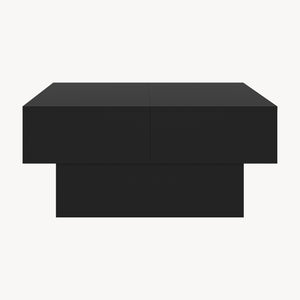 Table basse extensible Lens 80 x 60 x 36 cm [en.casa] 
