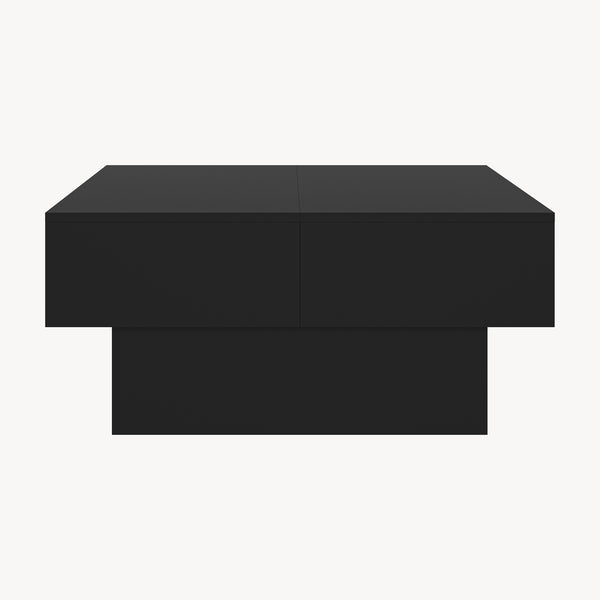 Table basse extensible Lens 80 x 60 x 36 cm [en.casa] 