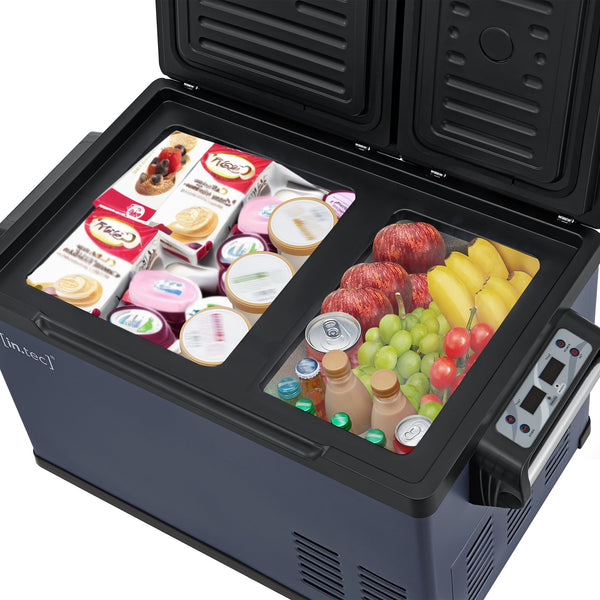 Glacière électrique portable Alberona bleu gris in.tec