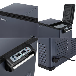 Glacière électrique portable Alberona bleu gris in.tec