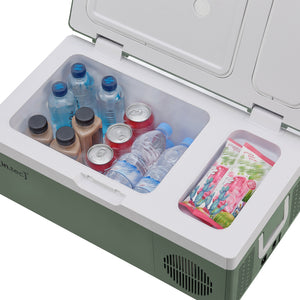 Glacière électrique portable Arnesano vert militaire in.tec