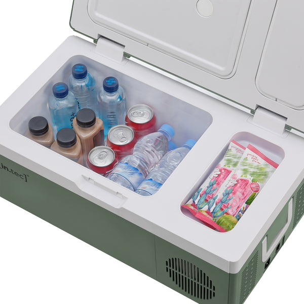 Glacière électrique portable Arnesano vert militaire in.tec