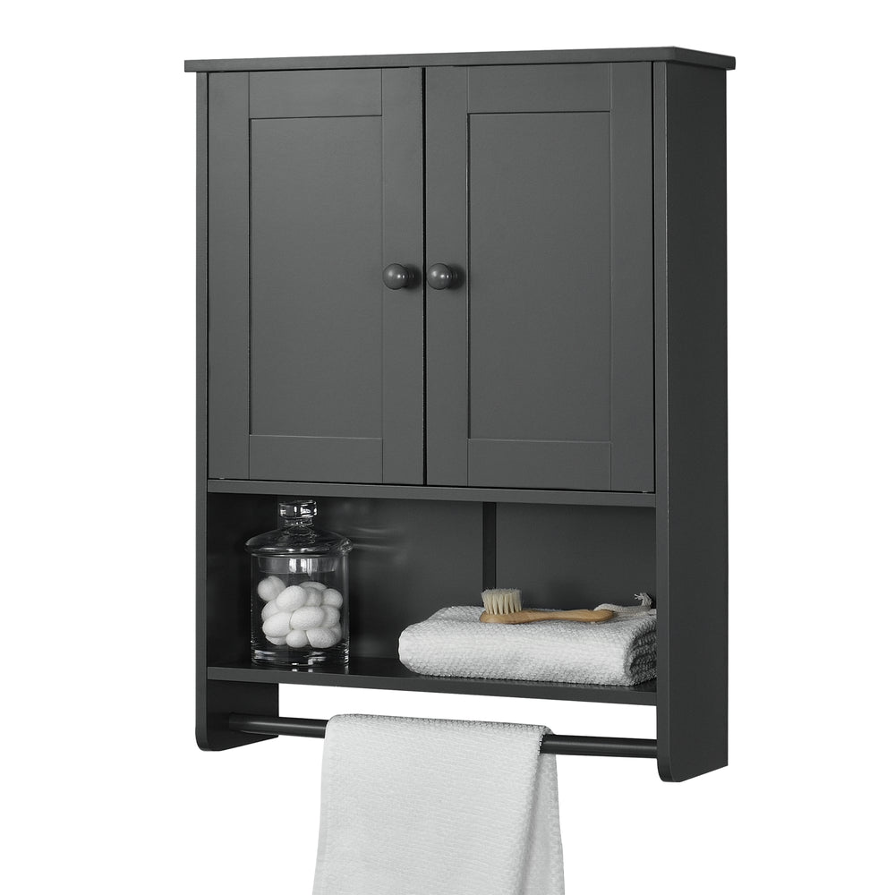 Armoire de salle de bain Steyr 65x49x15 cm avec porte-serviettes MDF différentes couleurs en.casa - premiumXL