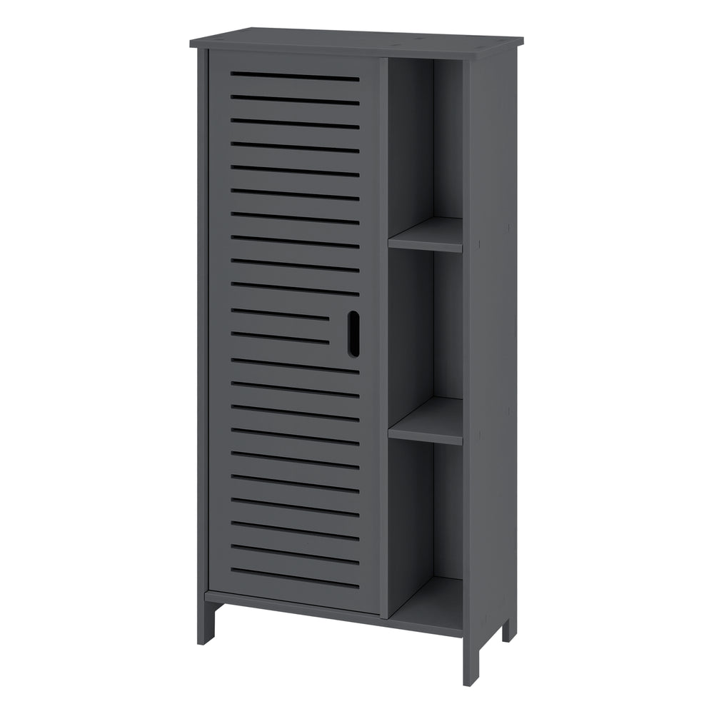 Armoire de salle de bain Vansbro 96x48x24 cm WPC en.casa