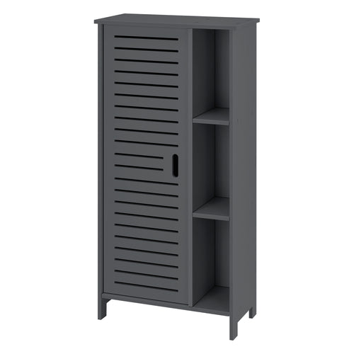 Armoire de salle de bain Vansbro 96x48x24 cm WPC en.casa