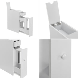 Meuble bas de salle de bain Kihniö à 2 tiroirs [en.casa]