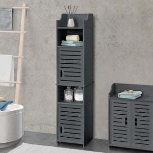 Meuble Colonne Pour Salle De Bain Mora 135 x 32 x 32 cm [en.casa]