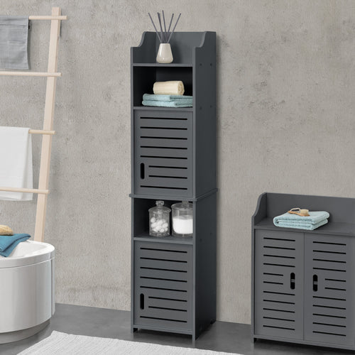 Meuble Colonne Pour Salle De Bain Mora 135 x 32 x 32 cm [en.casa]