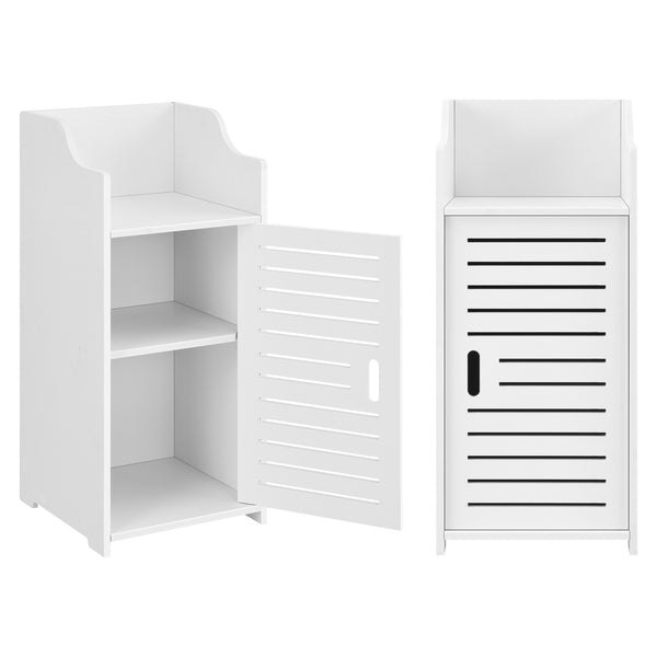 Meuble de Rangement Svanvik pour Salle de Bain à Porte 72 x 32 x 32 cm [en.casa]