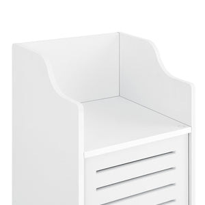Meuble de Rangement Svanvik pour Salle de Bain à Porte 72 x 32 x 32 cm [en.casa]