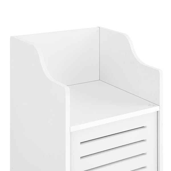 Meuble de Rangement Svanvik pour Salle de Bain à Porte 72 x 32 x 32 cm [en.casa]