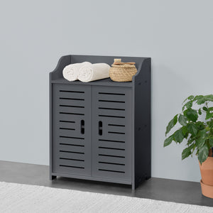 Meuble de Salle de Bain Trosa à 2 Portes 62 x 45 x 25 cm [en.casa]