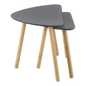 Ensemble de tables basses Levanger en différentes couleurs en.casa