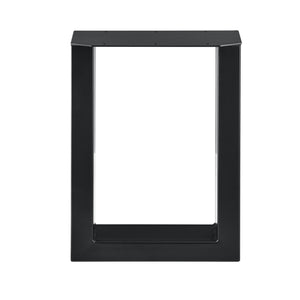 Set de 2 pieds de table Makers Rectangulaire Plusieurs tailles et couleurs [en.casa] 