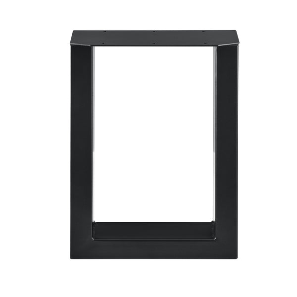 Set de 2 pieds de table Makers Rectangulaire Plusieurs tailles et couleurs [en.casa] 