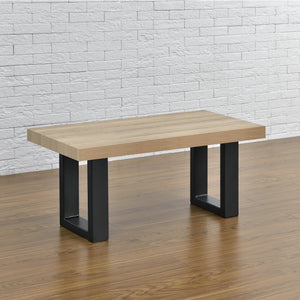 Set de 2 pieds de table Makers Rectangulaire Plusieurs tailles et couleurs [en.casa] 