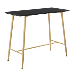 Table de Bar Enköping Rectangulaire 110x50x90 cm Couleurs différentes [en.casa]